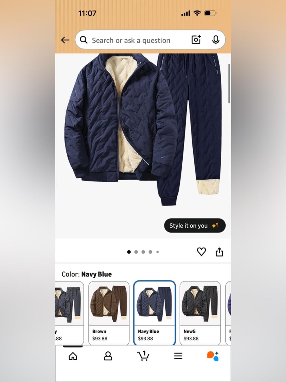 Jacket pant suit